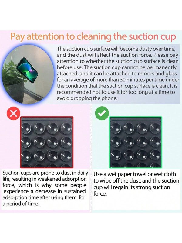 Silicone Phone Holder - Anti-Slip Suction Cup