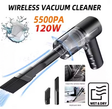 3-in-1 Mini Vacuum – Suction & Blowing | USB Rechargeable