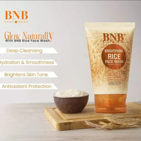 BNB Rice Brightening Glow Kit – Radiant & Hydrated Skin - SynoMin Online Store