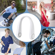 Vaneless Neck Fan – Wearable & USB Rechargeable