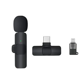 K8 Wireless Microphone – Crystal Clear Audio for Vlogging & Streaming