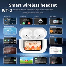 A9 Pro Touch Screen ANC TWS Noise Cancelling Earbuds