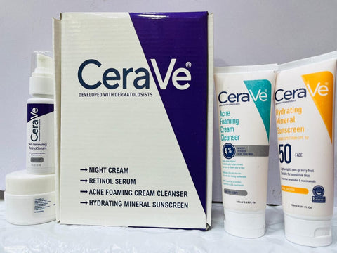 CeraVe 4-in-1 Night Cream Kit – Hydrating & Repairing Skincare - SynoMin Online Store