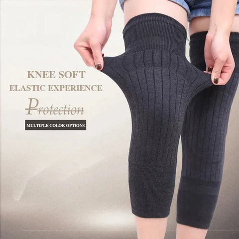 Thermal Cashmere Wool Knee Protectors – Random Color