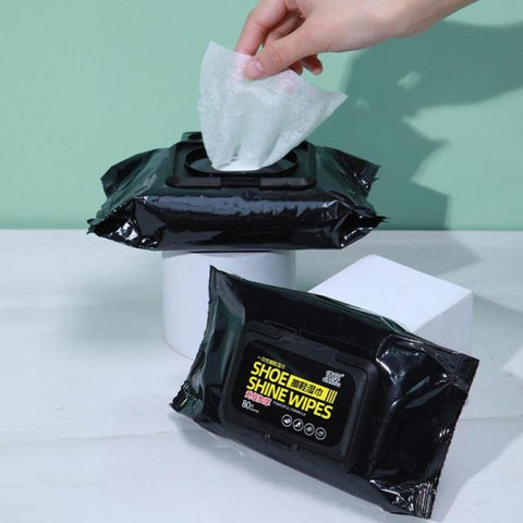 Disposable Shoe Cleaning Wet Wipes For Quick Shine Buy 1 Get 1 Free