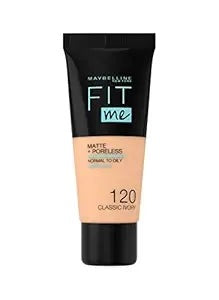 Maybelline Fit Me Matte Foundation - 120 Classic Ivory 18ml