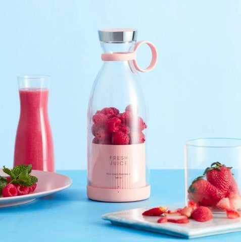 Mini Portable Rechargeable Blender 420ml Electric Fruit Juicer Mixer
