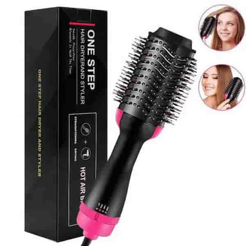 One Step 3-in-1 Hot Air Brush – Original Styling Tool Fashion & Beauty SynoMin Online Store 