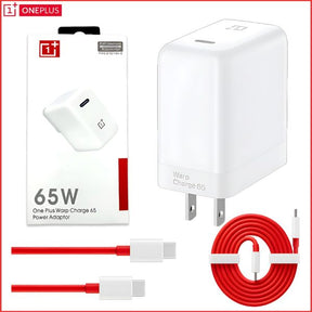 OnePlus 65W Warp Charger - Super Fast Type-C Adapter & Cable (Original)