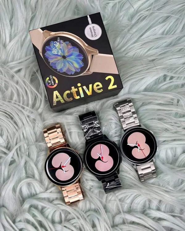 Samsung Galaxy Active 2 - Stainless Steel Smartwatch w/ 2 Straps