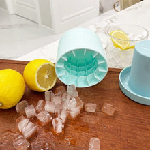 2-in-1 Silicone Ice Cube Maker & Ice Bucket Cooling Magic Free Shipping