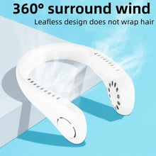 Vaneless Neck Fan – Wearable & USB Rechargeable